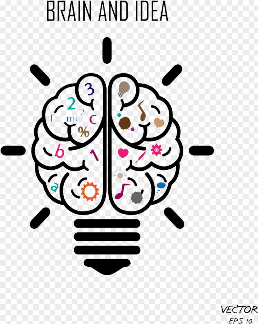 Knowledge Cartoon Brain Creativity Vector Graphics Stock Photography Illustration Fotosearch PNG