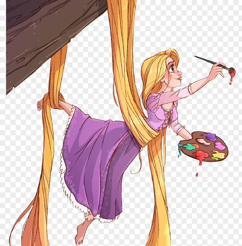 Rapunzel The Walt Disney Company Fan Art Drawing Clip PNG