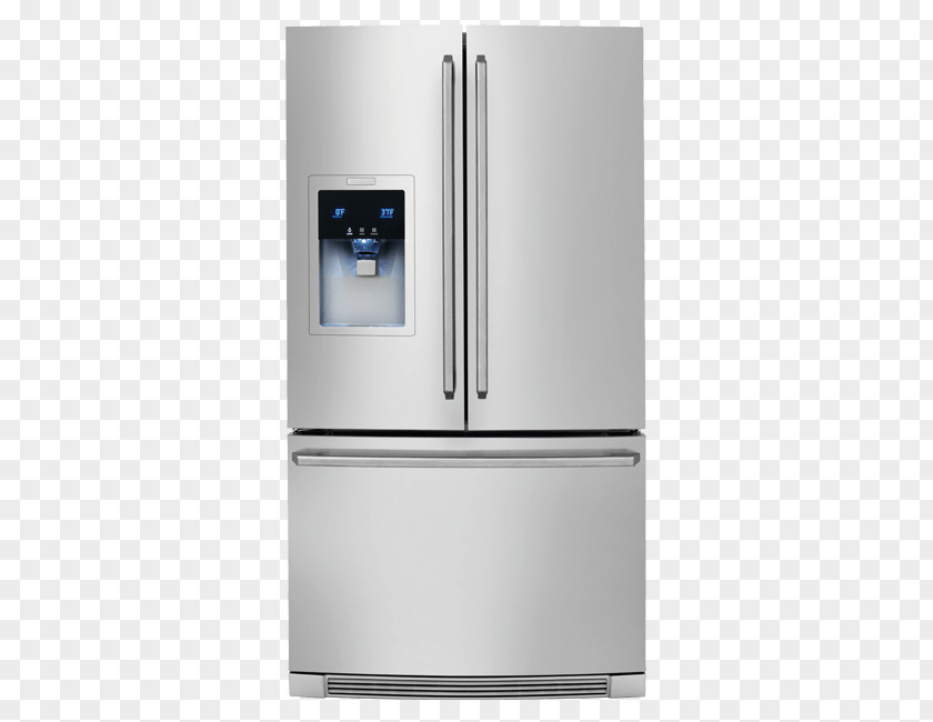 Refrigerator Electrolux Home Appliance Door Freezers PNG
