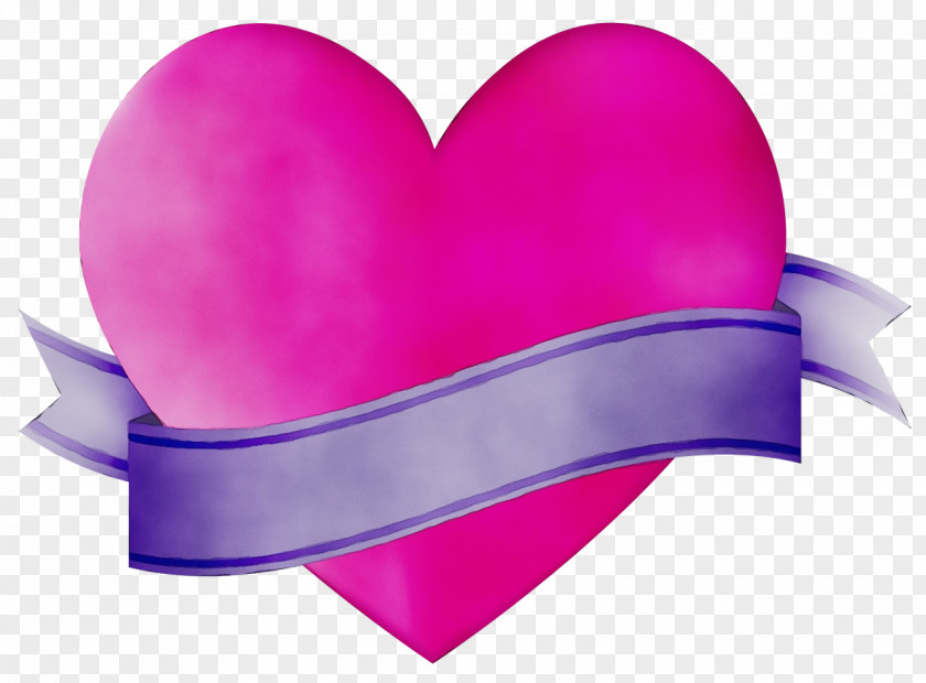 Ribbon Love Pink Purple Heart Violet Clip Art PNG
