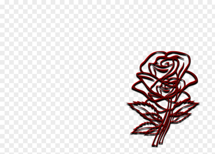 Rose Flower Black And White Drawing Clip Art PNG