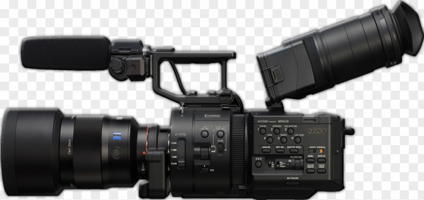 Camera Sony NEX-5 NXCAM NEX-FS700 Video Cameras Super 35 PNG