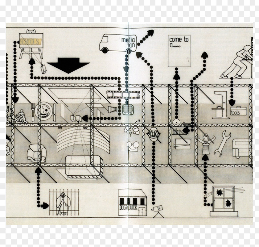 Fun Palaces Architecture Plan PNG