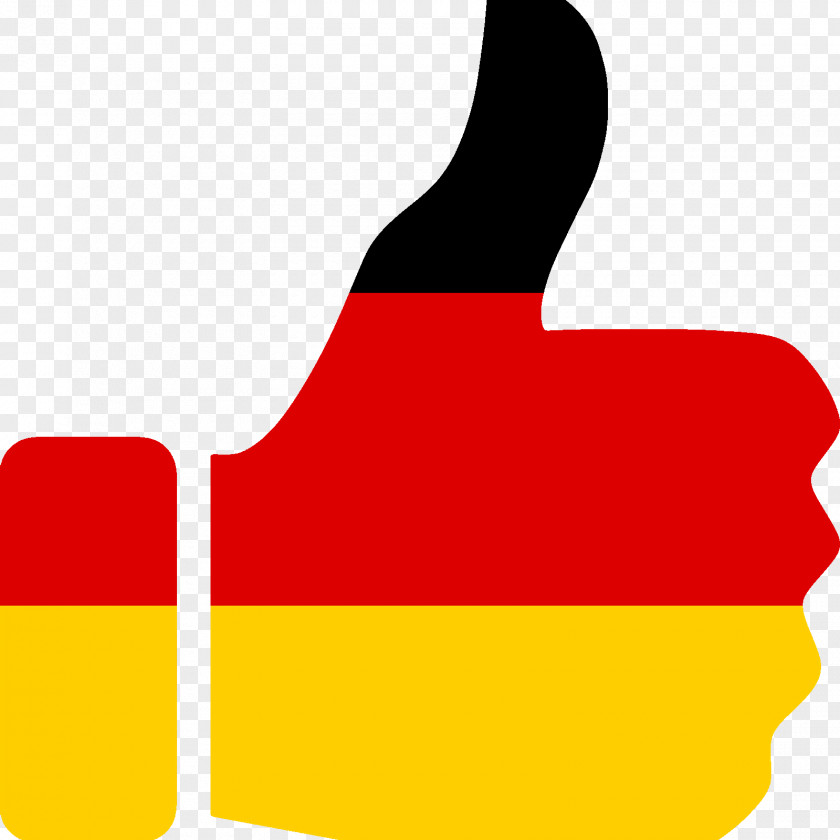 Germany Flag Of Thumb Signal Clip Art PNG