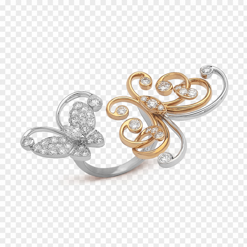 Jewellery Earring Van Cleef & Arpels Butterfly PNG
