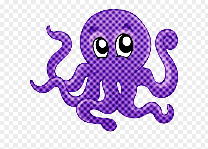 Octopus Giant Pacific Violet Purple PNG