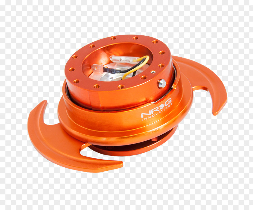 Orange Ring Quick Release Skewer Motor Vehicle Steering Wheels PNG