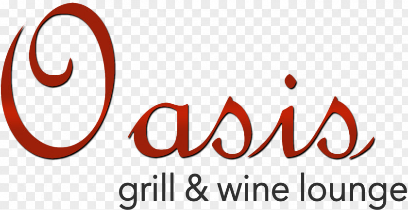 Wine Logo Brand Oasis Grill Font PNG