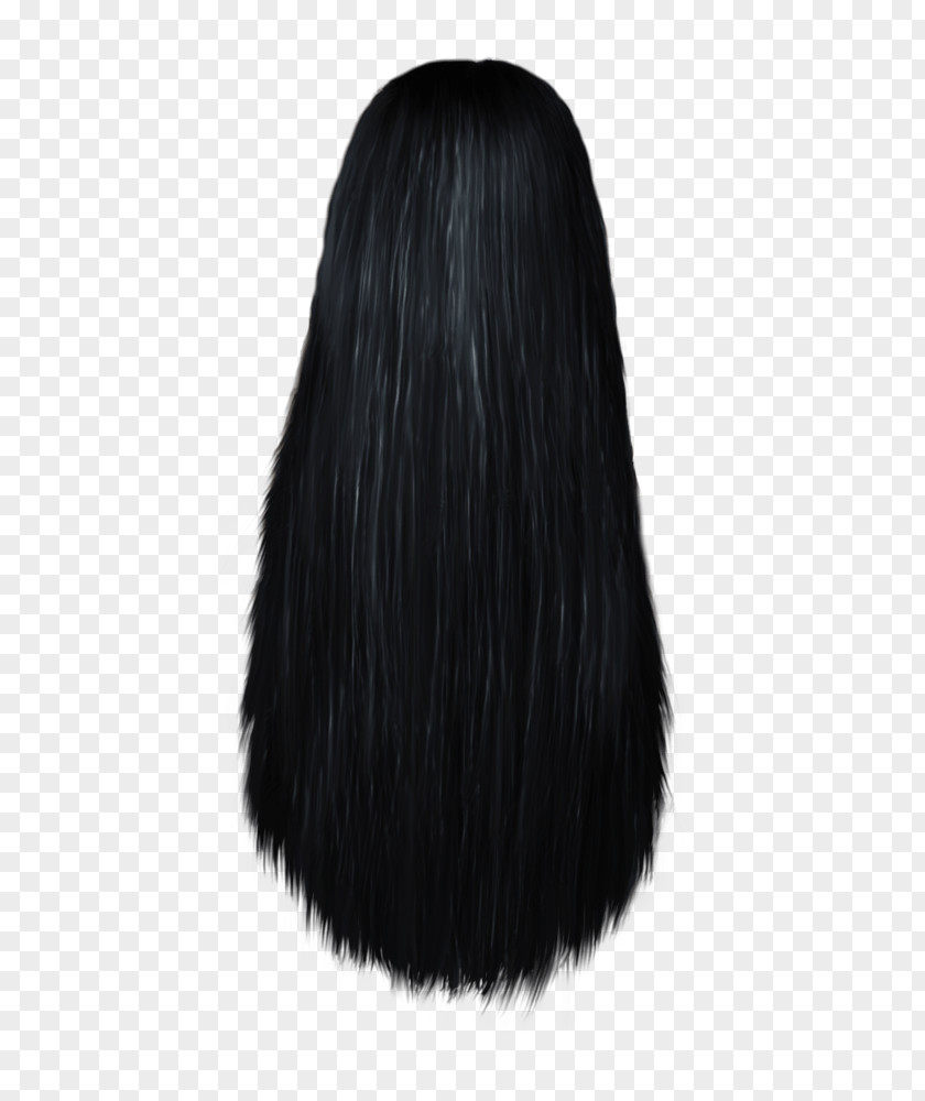 Women Hair Image Black Wig Brown Brush Long PNG