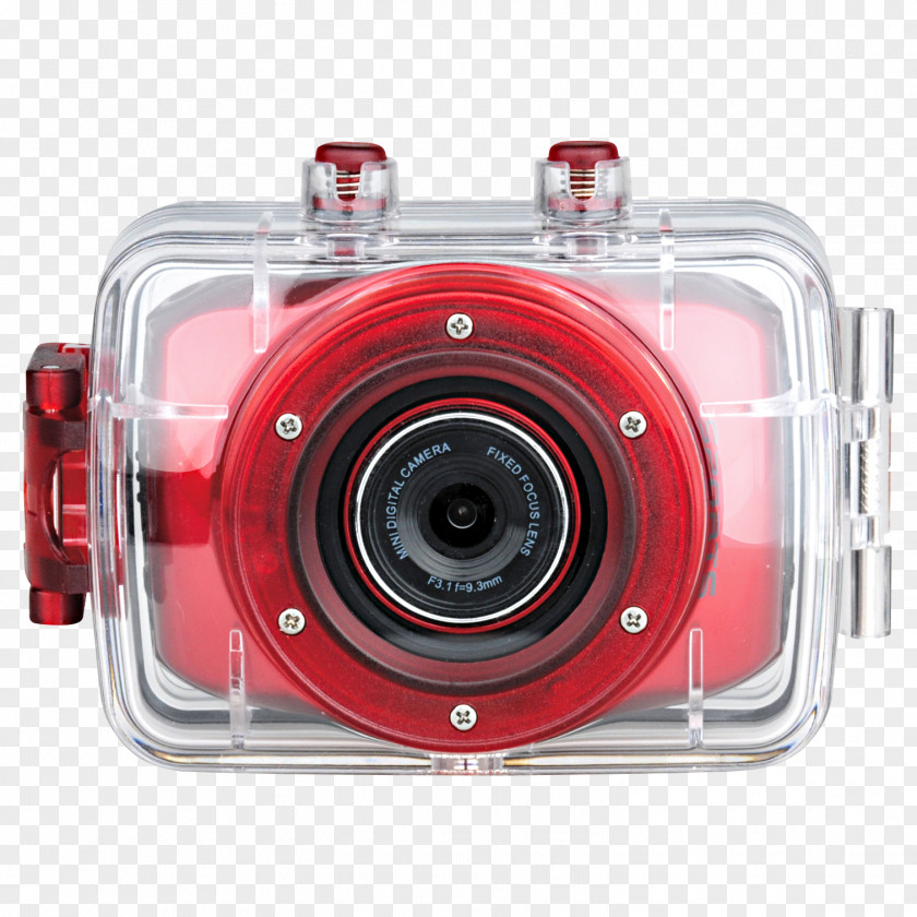 Action Cam Easypix GoXtreme Race Rot Video Cameras Endurance Camera PNG