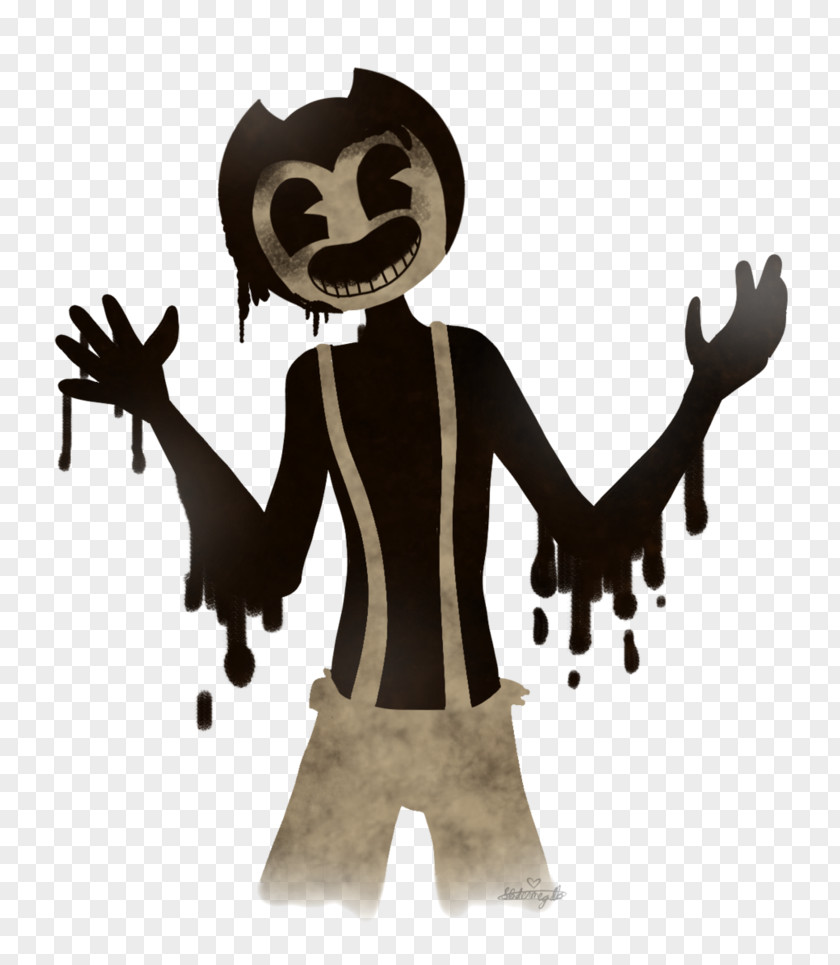 Bendy Jumpscare And The Ink Machine Fan Art Drawing PNG