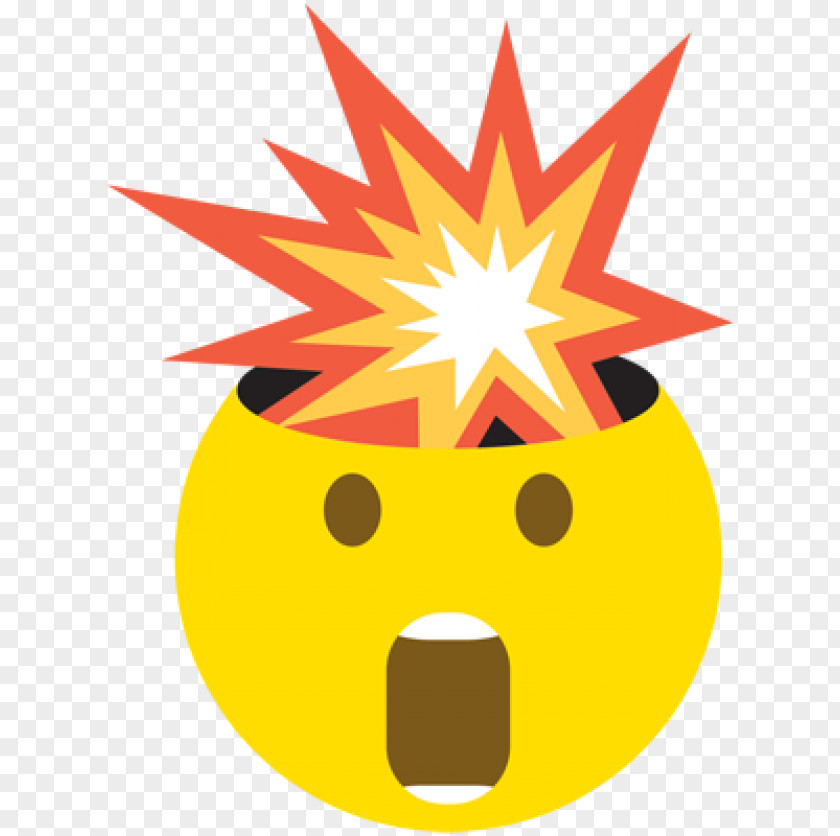 Exploding Head The Story Of Emoji IPhone Sticker Mind PNG