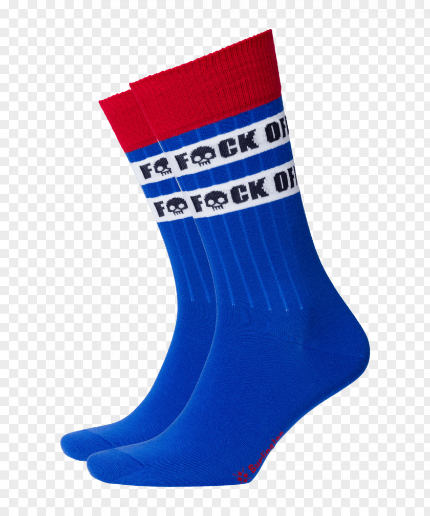 Presbyterian Blue Hose Men's Basketball Shoe Sock Product Red PNG