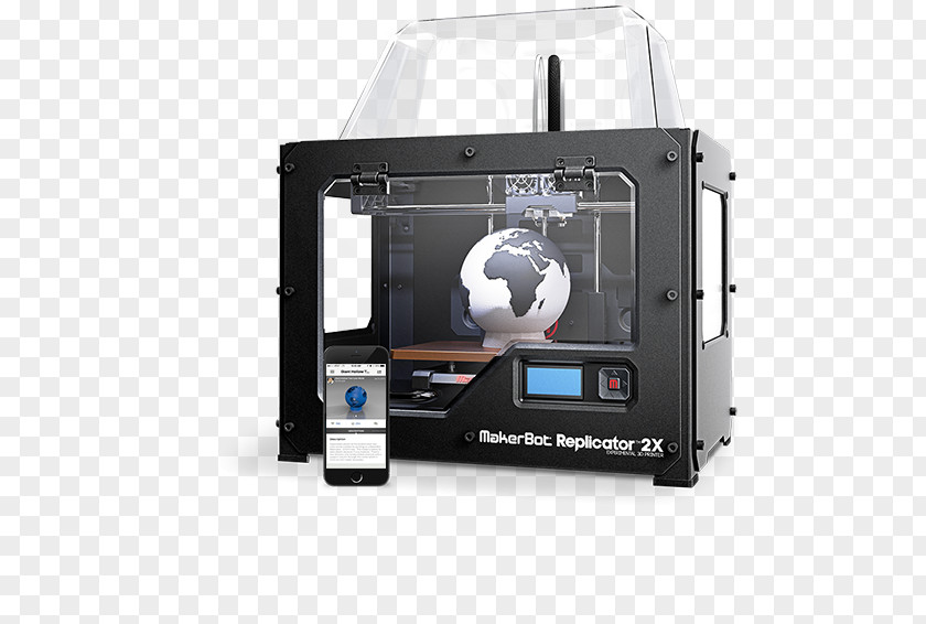 Printer MakerBot 3D Printing Acrylonitrile Butadiene Styrene PNG