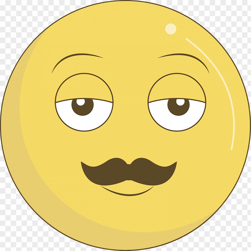 Smiley Yellow Line Meter PNG