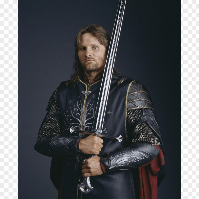 Sword Aragorn The Lord Of Rings: Fellowship Ring Elendil Viggo Mortensen PNG