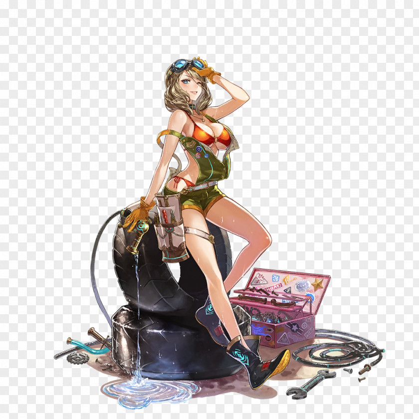 THE ALCHEMIST CODE For Whom The Alchemist Exists Brave Frontier RPG Gumi Swimsuit PNG