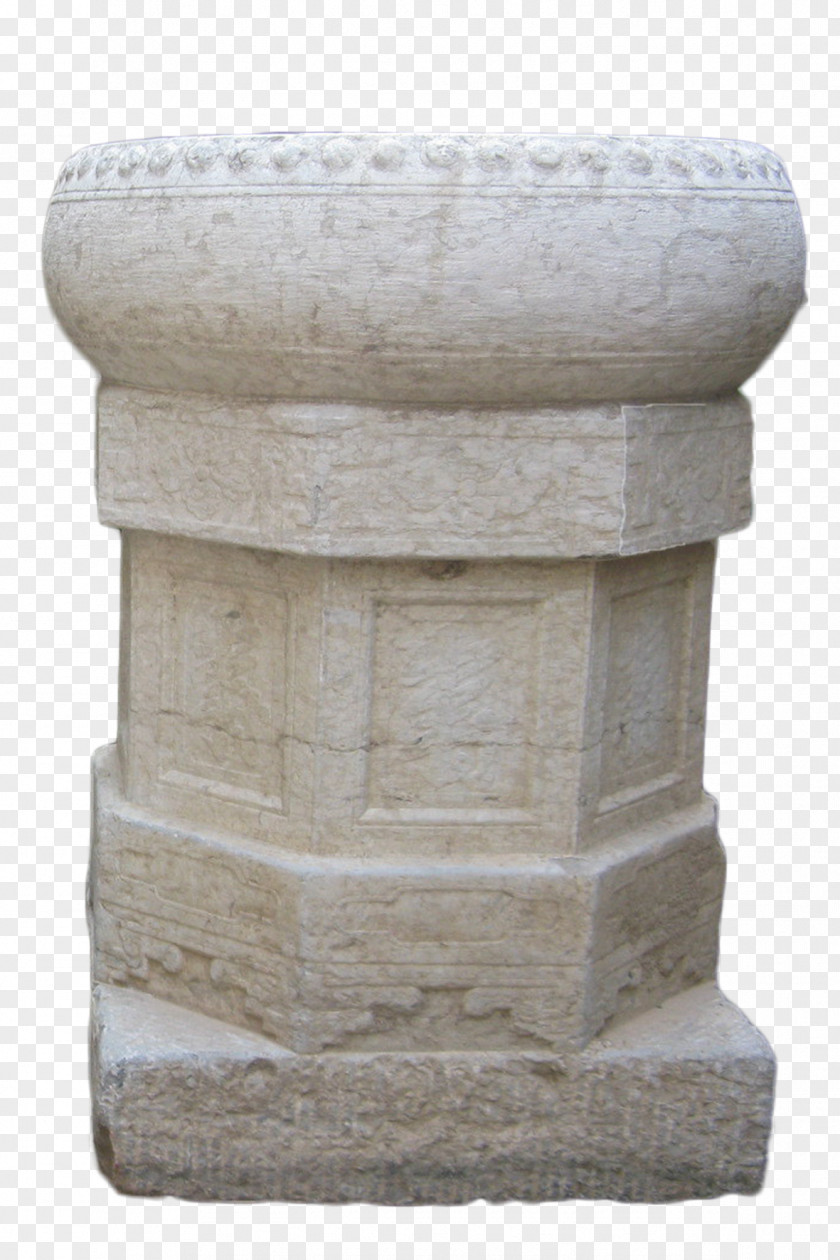 21st Century Stone Pier Cylinder PNG