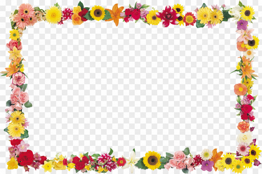 рамка Flower Picture Frames Drawing Clip Art PNG