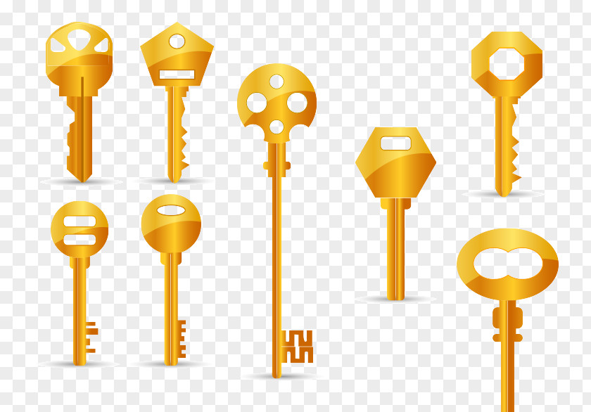 Key Gold PNG