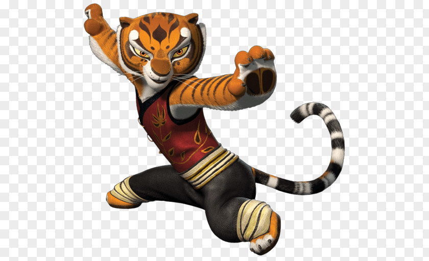 Kung Fu Panda Tigress Po Master Shifu DreamWorks Animation PNG