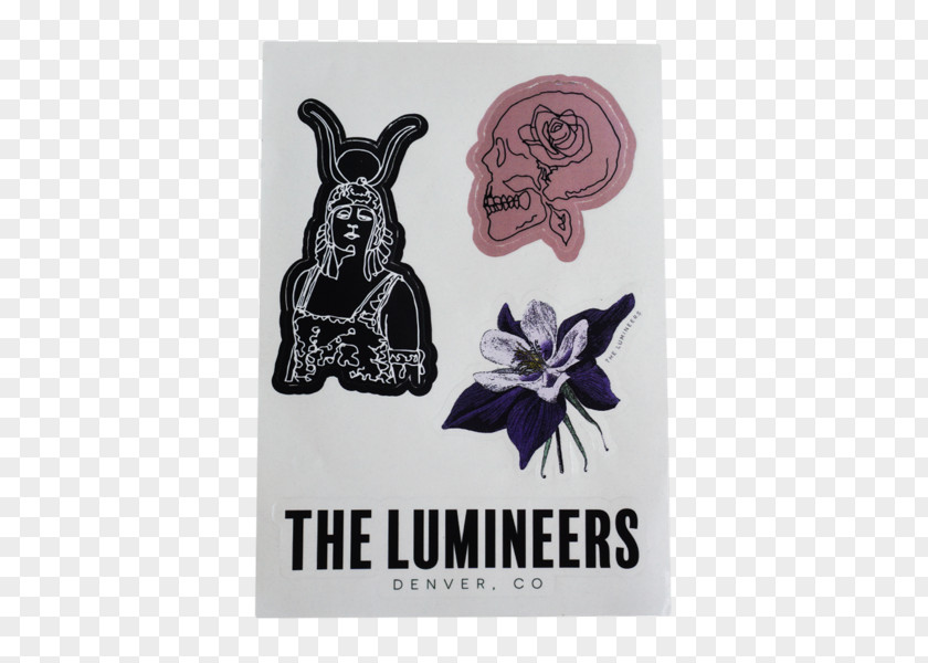 Lumineers The Cleopatra Sticker Label Brand PNG