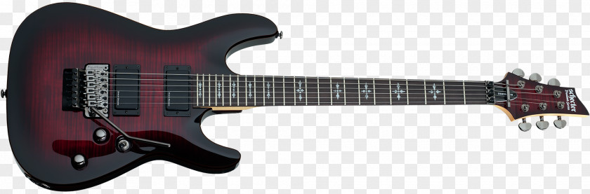 Guitar Schecter C-1 Hellraiser FR Research Demon-6 Omen 6 PNG