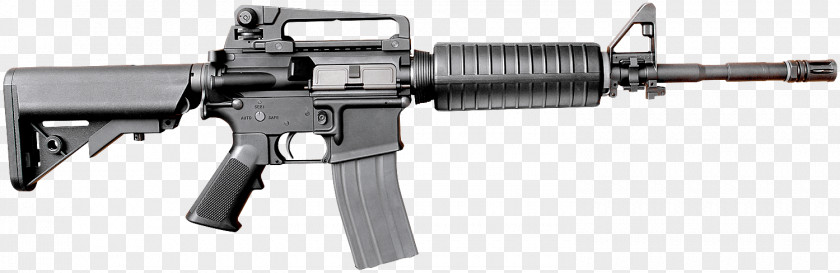 M4 Carbine Bushmaster M4-type Assault Rifle PNG carbine rifle, m4 clipart PNG