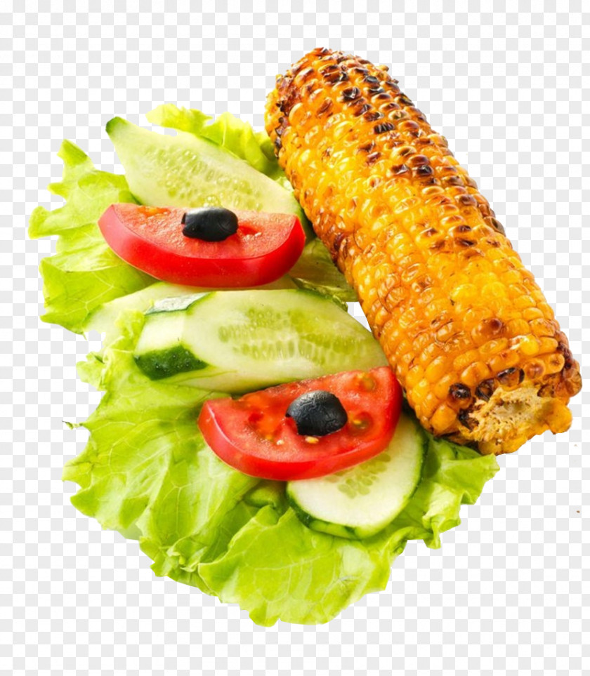 Roast Corn Cob Barbecue Grill On The Maize Grilling PNG