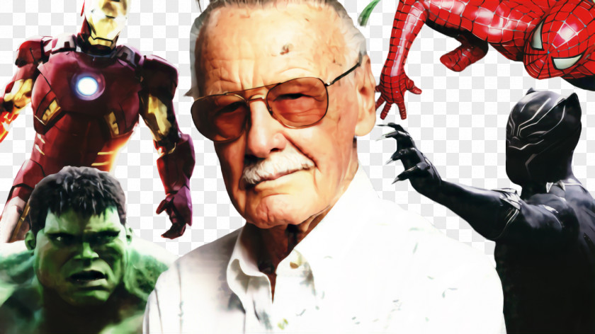 Stan Lee Superhero Action & Toy Figures Glasses PNG