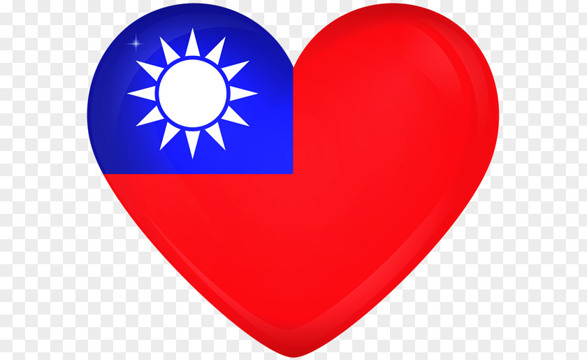 Flag Taiwan Of The Republic China Blue Sky With A White Sun PNG
