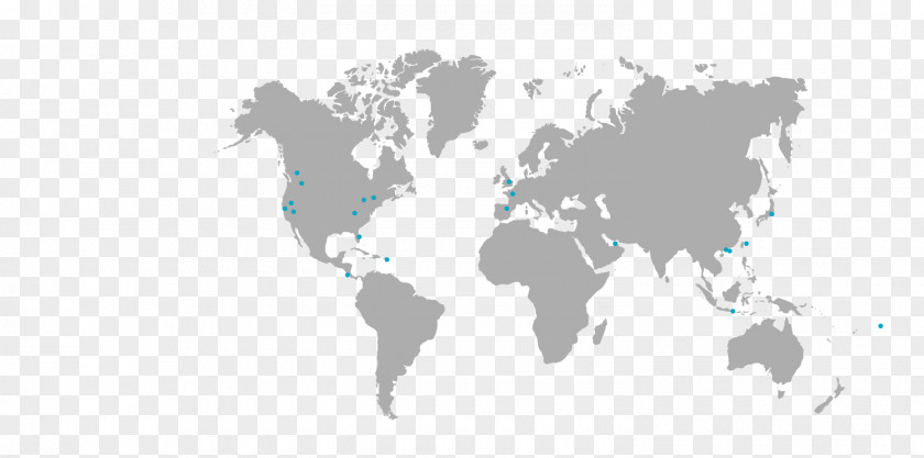 Globe World Political Map PNG