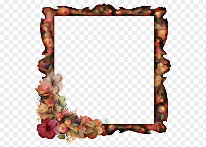 Interior Design Picture Frame Floral Background PNG