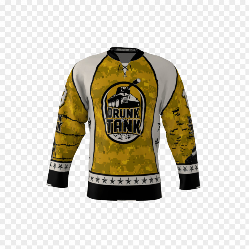 T-shirt Sleeve Hockey Jersey Ice PNG