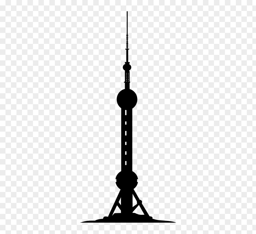 The Oriental Pearl Tower Shanghai Burj Khalifa Drawing PNG