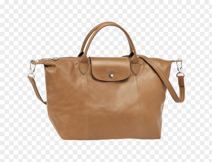 Bag Tote Longchamp Leather Handbag PNG