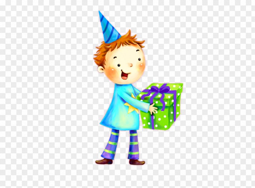 Cartoon Doll Happy Birthday To You Paper Party Child PNG