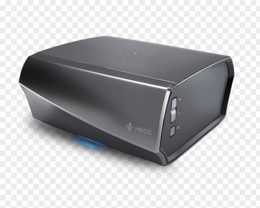 Lo Fi Denon HEOS LINK Wireless Pre-Amplifier Loudspeaker Link Vorverstärker Multiroom PNG