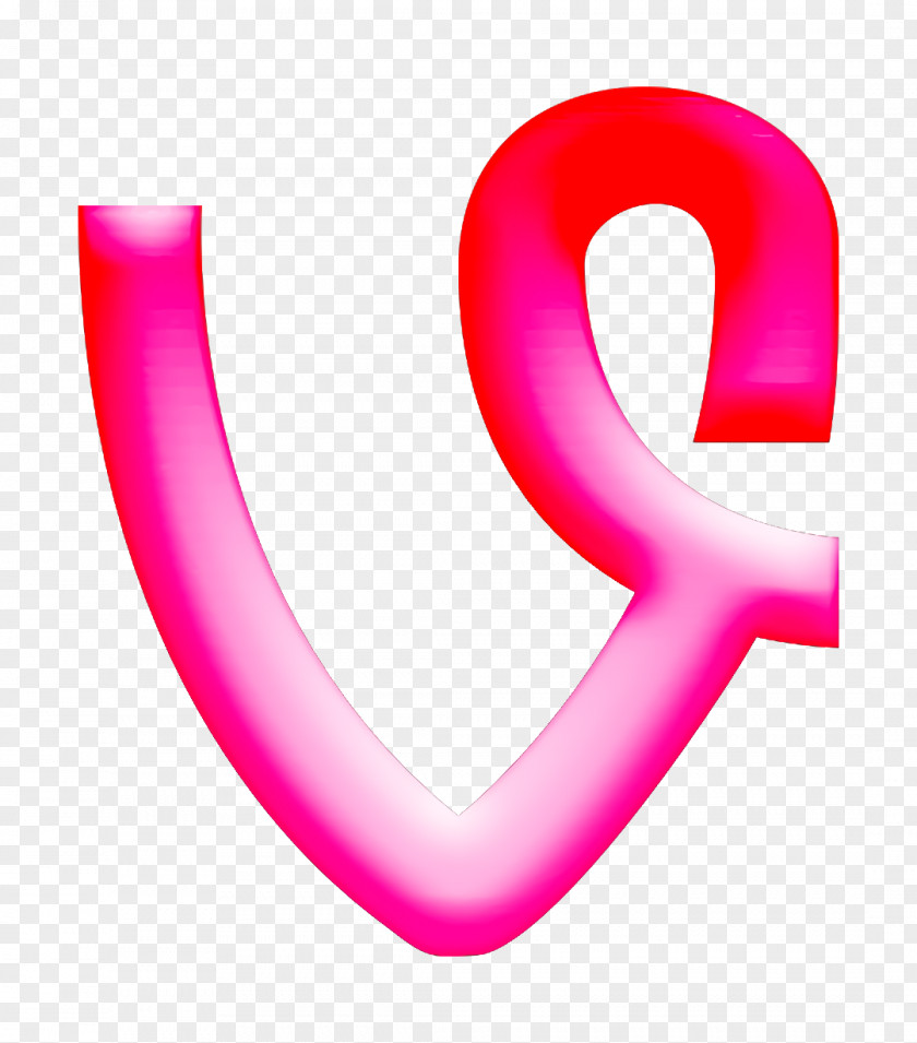 Number Material Property Media Icon Social Vine PNG