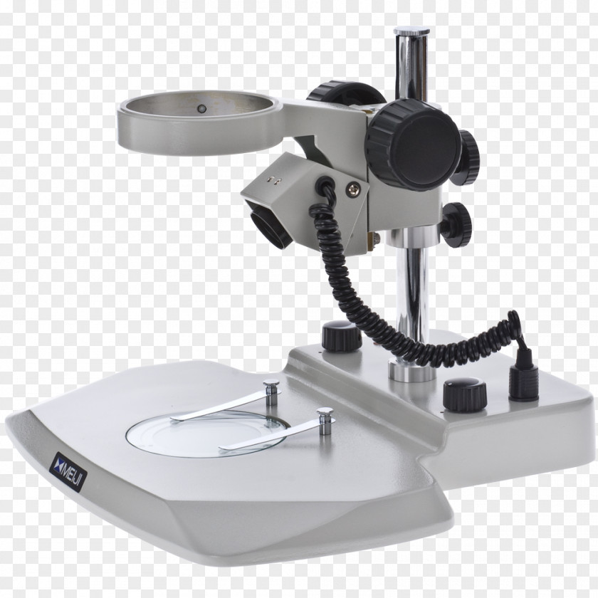 Stereo Microscope Stands Optical Light Optics PNG