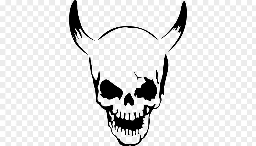T-shirt Skull Horn Spreadshirt Skeleton PNG