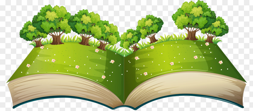 Trees In Books Pop-up Book Royalty-free Clip Art PNG
