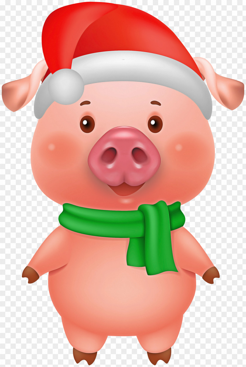 Animation Snout Suidae Cartoon Pink Livestock PNG