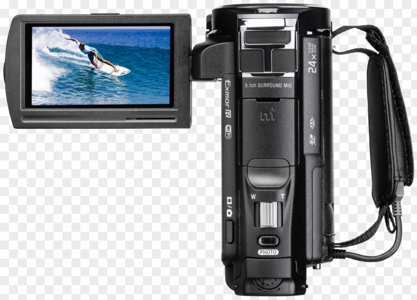 Camera Digital Cameras Electronics Sony Handycam HDR-PJ810 Camcorder PNG