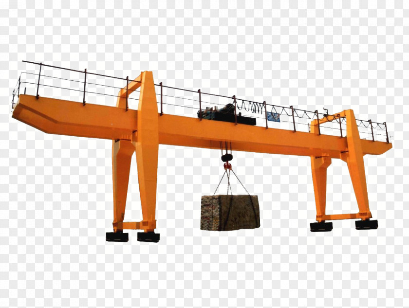 Crane Samson And Goliath Gantry Machine PNG