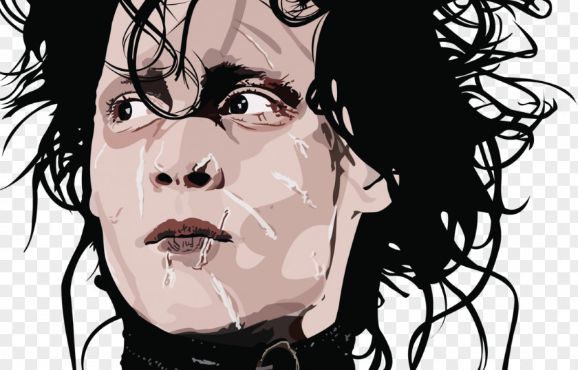 Edward Scissorhands Jack Sparrow Character Drawing Film PNG