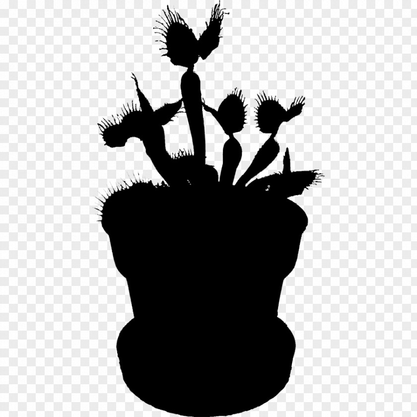 Flowering Plant Clip Art Silhouette Tree PNG