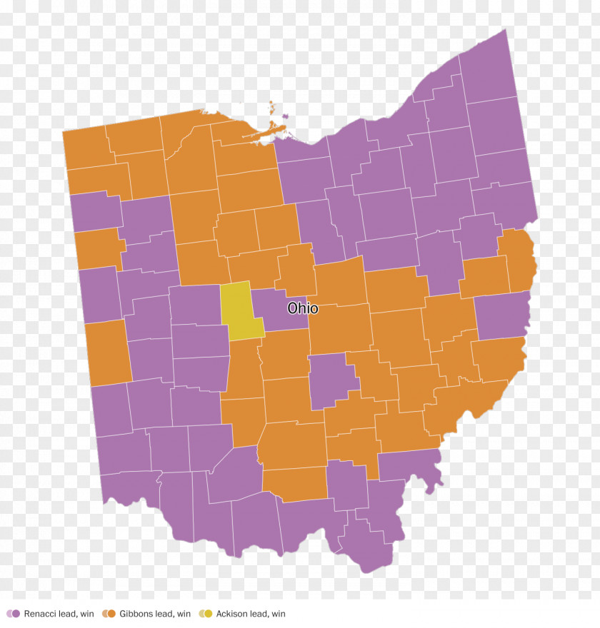 Map Ohio Vector Graphics Royalty-free PNG