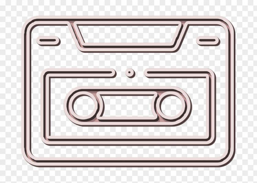 Rock And Roll Icon Cassette Tape PNG