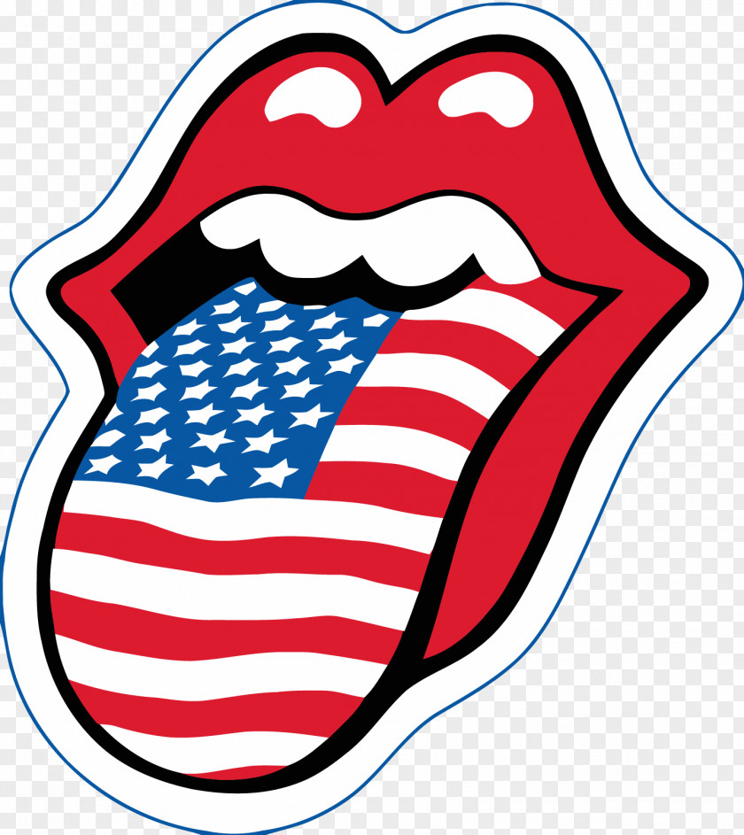 Sticker The Rolling Stones Tongue Logo Clip Art PNG